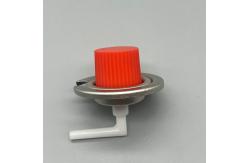 China Durable Butane Gas Valve For Portable Stoves Precise Flow Control supplier