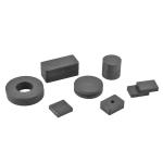 Ferrite Ceramic Round Magnets Ring Shaped For Speaker / Motor / Sensor for sale
