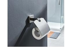 China Solid Bathroom Hardware Set Modern Tissue Toilet Roll Holder supplier