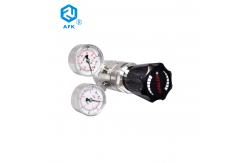China 4000psi Hydrogen Regulator High Pressure Gas With Two Pressure Gauge supplier