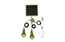 China Portable Remote Controller Led Solar Power System 435lum Dimmable supplier