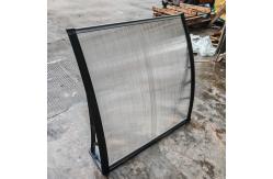 China Split Panel Polycarbonate Awning with DIY Plastic Frame supplier