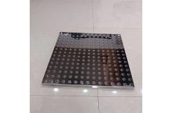 China 304 Stainless Steel Ceiling Panel Mirror Finished Concealed Perforated Ceiling Tile supplier