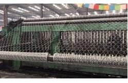 China Hot Dipped Galvanized Gabion Box Machine 80x100 Mesh With 3 Cross supplier
