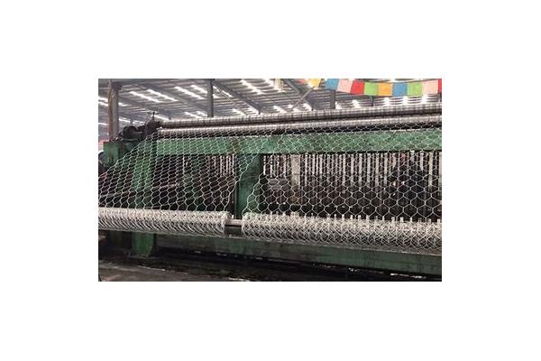 Hot Dipped Galvanized Gabion Box Machine 80x100 Mesh With 3 Cross