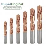 Tungsten Steel 2 Flute Drillbits  Cutting Tools With Coating For CNC Processing for sale