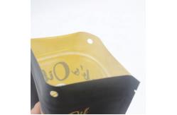 China EPI Biscuit Tear Notch Resealable Kraft Paper Bag With Transparent Window supplier
