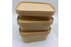 China AAA Grade Square 1000ml Disposable Paper Containers supplier