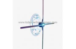 China Advertising 3D Hologram Showcase / 3D Holographic Fan Wifi Version 100cm  LED Lamp Bead supplier