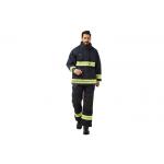 NFPA1971 Firefighter Uniforms Black Turnout Gear 3m Scotchlite 9587 Reflation Tape for sale