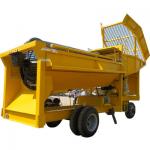 Gold Mining Machinery 10T/H Gold Trommel Wash Plant Rotary Scrubber For Ore Washing for sale