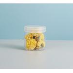 Factory Plastic Matte Black Cosmetic Jar With Lids 50ml 100ml 150ml