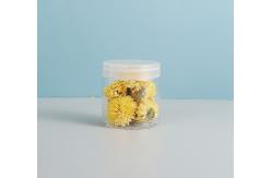 China Factory Plastic Matte Black Cosmetic Jar With Lids 50ml 100ml 150ml supplier