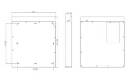 China Amorphous Silicon Based Sensor For Dental Imaging And Industrial Inspection supplier