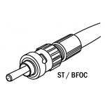 ST-025  ST-10  ST-20 ST BFOC Plastic Optical Fiber Connector for sale