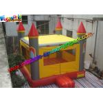 Garden Inflatable Jumping House , PVC Vinyl Bouncy Castles With Sun Cover for sale