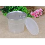 Thick PP Tube Packaging Saving Clear Pet Jars Easy Open 450ml Capacity