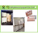 High Bulk Large Cardboard Sheets , Compressed Paper Board For Making Hangbag for sale