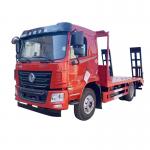 Dongfeng New diesel Low Bed Truck 8tons Selfloader Flat Bed Truck for sale