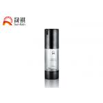 AS Material Black Airless Pump Bottle For Personal Care Cream SR-2108G for sale