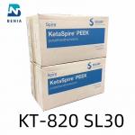 Solvay PEEK KetaSpire KT-820 SL30 PolyEtherEtherKetone Carbon Fiber Graphite PFTE Polymer All Color for sale