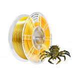 PLA+ 3D Printer Filament, Black Gold 1.75mm Dual Color 3D Filament 1KG for sale