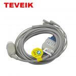 ISO13485 One Piece Round 12 Pin Mindray ECG Cable Electrocardiogram Cable TPU for sale