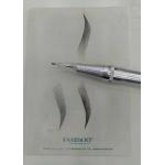 White Permanent Makeup Practice Skin For Eyebrows / Lips / Eyeliner