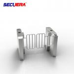 Access Control System Price WithTempered Glass Full Height Sliding face recognition Turnstile for sale