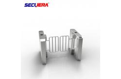 China Access Control System Price WithTempered Glass Full Height Sliding face recognition Turnstile supplier