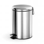 3L/5L/12L/20L/30L Sustainable Pedal Stainless Steel Foot Pedal Bin for Kitchen Household Bowl lid Trash Can Soft Close for sale
