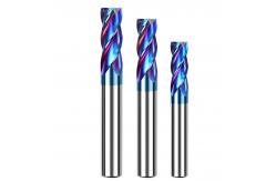China High Precision Steel Milling Cutting Tungsten Carbide Material 1mm - 20mm Diameter supplier