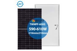 China Monofacial 595W High Capacity Solar Panels Half Cell Solar Panel 605W 610W 600W supplier