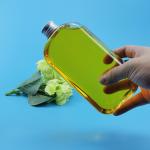 36g Flat Square PET Clear Plastic Juice Bottles With aluminum Lids for sale
