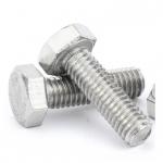 GR1/GR2 Titanium Hexagon head bolts DIN931 DIN933 for Petrochemical Industry for sale
