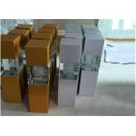 3D Laser Personalized Trophy Cup K9 Crystal And Aluminum Material Made
