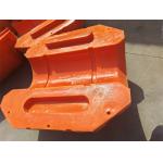 Orange HDPE Pipe Floater For Environmental Dredging Sediment Removal Solutions for sale