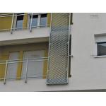 PVDF Exterior Wall Decorative Aluminum Expanded Metal Customized