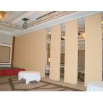 Melamine Finish Wood Partition Panels / Aluminum Room Dividers for sale