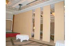 China Decorative Sliding Operable Wooden Partition Wall Sound Proofing MDF Board supplier