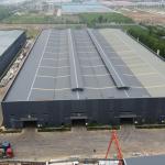 Hot Rolled Q345B Metal Warehouse Building With Storage Function for sale