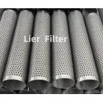 AISI304 AISI316L Sintered Metal Mesh Filter With Perforated Anti Corrosion for sale