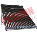 20 Tubes U Pipe Solar Collector For House Black Manifold Wind Resistance for sale