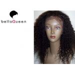 Curly Virgin Full Lace Human Hair Wigs For Black Women hair weaving for sale