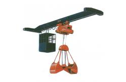 China 5Ton Single Beam Electric Overhead Grab Crane Remote Control supplier
