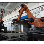 Robotic Palletizing Systems 6 Axis Kuka KR60-3  Customized Robot Gripper for sale
