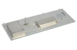 China USB cable with 12 FN keys panel mounted keyboard with rugged touchpad supplier