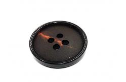 China Wine Red And Black ing Buttons Bulk 2 Inch With Electroplating Surface supplier