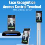 Multichannel Non Contact Temperature Scanner ,  Android AI Thermal Camera Access Control for sale