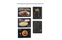 China Magnetic A4 Real Estate Agent Hanging Acrylic Led Advertising Light Boxes supplier